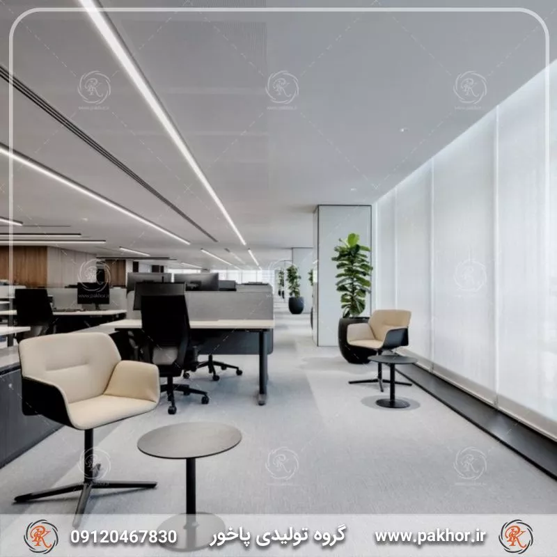 آموزش نصب لاین نوری توکار در فضاهای تجاری